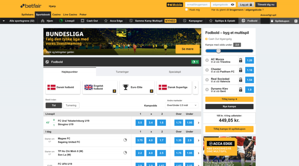 Betfair Sportsbook